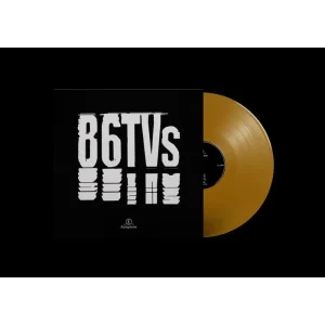 86TVs 86TVs (Self Titled) Vinyl LP Indies Alternative Sleeve Gold Colour 2024
