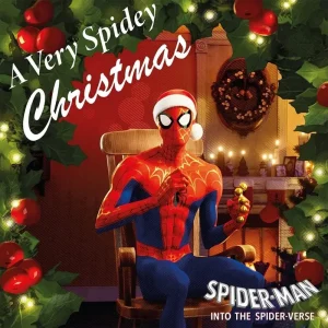A Very Spidey Christmas 10″ Vinyl EP Crystal Clear Colour Picture Disc 2022
