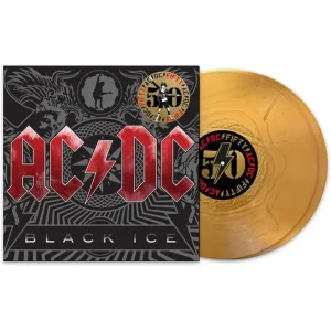 AC/DC Black Ice Vinyl LP Gold Colour 2024
