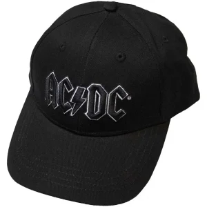 AC/DC Black Logo Baseball Cap