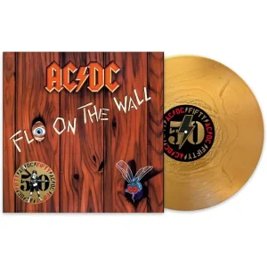 AC/DC Fly On The Wall Vinyl LP Gold Colour 2024