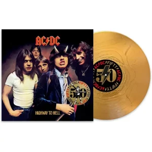 AC/DC Highway To Hell Vinyl LP Gold Colour 50th Anniversary 2024