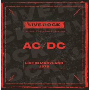 AC/DC Live in Maryland, 1979 Vinyl LP 2025