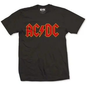 AC/DC Logo Black XXXXX-Large T-Shirt