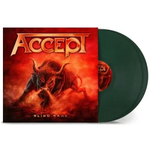 Accept Blind Rage Vinyl LP Dark Green Colour Due Out 10/10/25