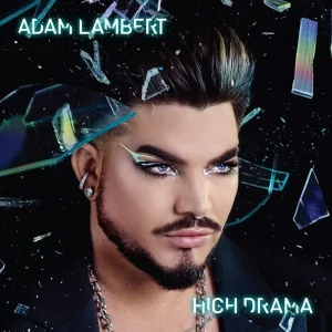 Adam Lambert High Drama Vinyl LP Clear Colour 2023