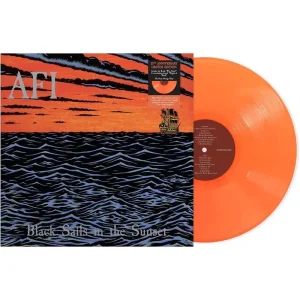 AFI Black Sails In The Sunset Vinyl LP Neon Orange Colour 2024