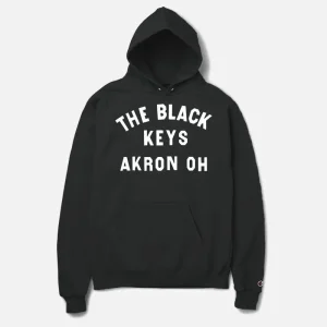 Akron OH Hoodie Black