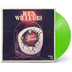 Alex Williams Space Brain Vinyl LP Fluorescent Neon Green Colour 2025