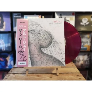 alt-J The Dream Vinyl LP Transparent Violet Colour Signed Assai Obi Edition 2022