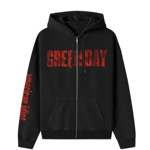 American Idiot Photo Back Zip Hoodie
