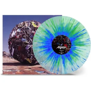 Anthrax Stomp 442 Vinyl LP Clear Blue Green Splatter Colour 2024