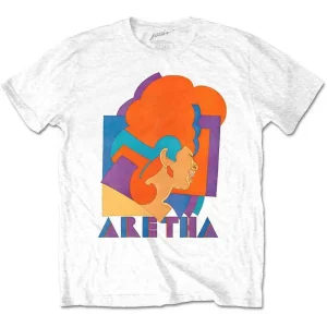 Aretha Franklin Milton Graphic White Small T-Shirt