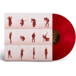 Ariana Grande  eternal sunshine Vinyl LP Translucent Ruby Red Colour