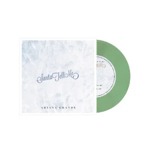 Ariana Grande Santa Tell Me 7″ Vinyl Single Green Colour 2024