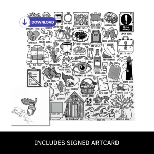 Autumn Variations Digital Download + Signed Artcard