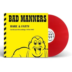 Bad Manners Rare And Fatty Vinyl LP Red Colour