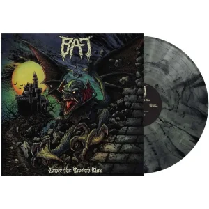 Bat Under The Crooked Claw Bottle Vinyl LP Clear Black Marbled Colour 2024