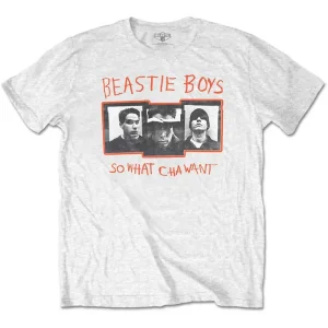 Beastie Boys So What Cha Want White Large T-Shirt