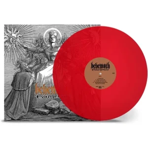 Behemoth Evangelion Vinyl LP Transparent Red Colour 2024