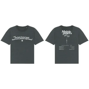 Best Damn Band Aus 2024 Tour T-shirt Grey