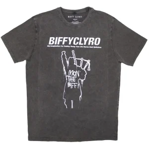Biffy Clyro Big Imagination Charcoal Grey Large T-Shirt