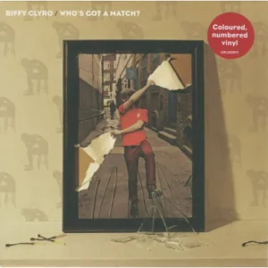 Biffy Clyro Who’s Got A Match/But Im Serious 7″ Vinyl Single Red Colour & Numbered 2008