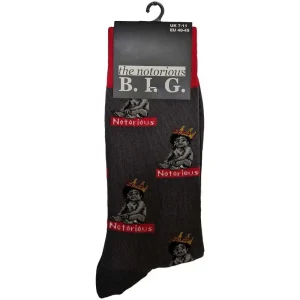 Biggie Smalls Unisex Ankle Socks: Notorious Baby (Uk Size 7 – 11)