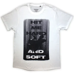 Billie Eilish Hit Me Hard And Soft Falling White Medium T-Shirt