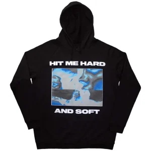 Billie Eilish Hit Me Hard And Soft Negative Black Medium Hoodie