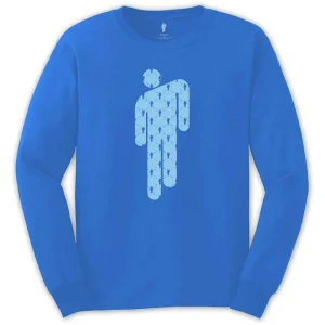 Billie Eilish Manonman Mid Blue Long Sleeve X-Large T-Shirt
