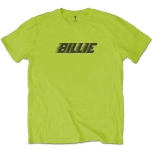 Billie Eilish Racer Logo & Blohsh Lime Green X-Large T-Shirt