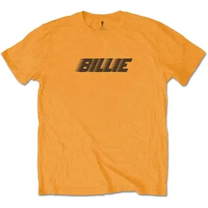 Billie Eilish Racer Logo & Blohsh Orange X-Large T-Shirt