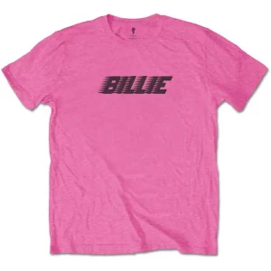 Billie Eilish Racer Logo & Blohsh Pink X-Large T-Shirt