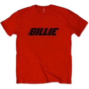 Billie Eilish Racer Logo & Blohsh Red Medium T-Shirt