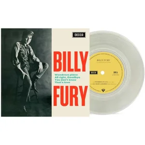 Billy Fury Wondrous Place 7″ Vinyl Single White Colour 2024
