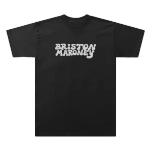 Black Briston Vintage Logo Tee