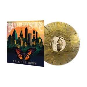 Blackberry Smoke Be Right Here Vinyl LP Gold Birdwing Colour 2024