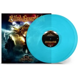 Blind Guardian At The Edge Of Time Vinyl LP Transparent Curacao Blue Colour 2023
