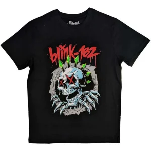 Blink-182 Six Arrow Skull Black Large T-Shirt