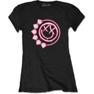 Blink-182 Six Arrow Smile Black Ladies Large T-Shirt