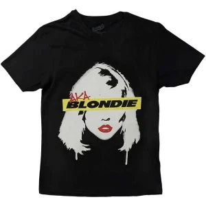 Blondie AKA Eyestrip Black X-Large T-Shirt