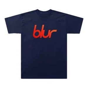 Blur Logo Navy T-Shirt