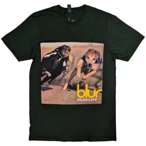 Blur Parklife Green Large T-Shirt