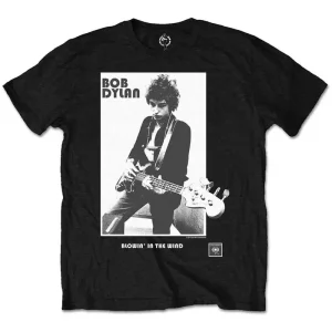 Bob Dylan Blowing in the Wind Black Medium T-Shirt