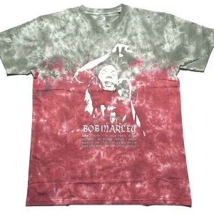 Bob Marley Exodus Playlist Red X-Large T-Shirt