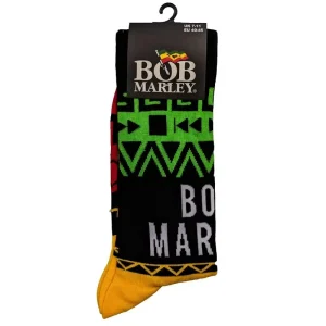 Bob Marley Unisex Ankle Socks: Press Play (Uk Size 7 – 11)