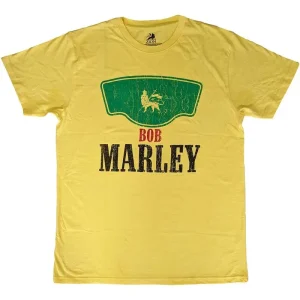 Bob Marley Vintage Green Label Yellow XX-Large T-Shirt