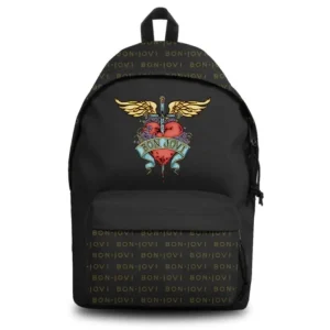 Bon Jovi Dagger Black Rucksack Bag