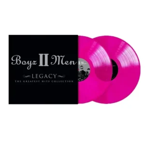 Boyz II Men Legacy: The Greatest Hits Collection Vinyl LP Purple Opaque Colour 2024